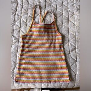 Madewell, striped tank top, Small